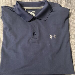 Navy Blue Under Armour Polo (XL)